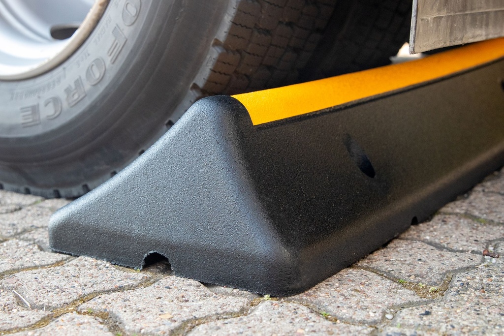 Wielstop voor vrachtwagens