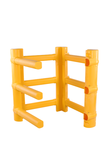 Modulaire kolombeschermer (Polyethyleen)