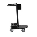 Paaltjes met kettingen (Set van 6) + Trolly