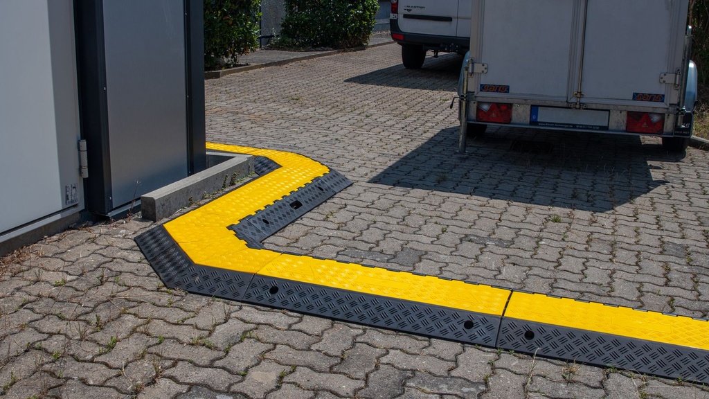 Modulaire kabelgoot met deksel