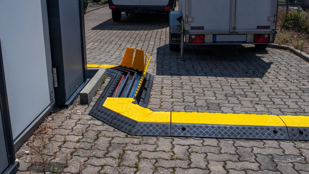 Modulaire kabelgoot met deksel