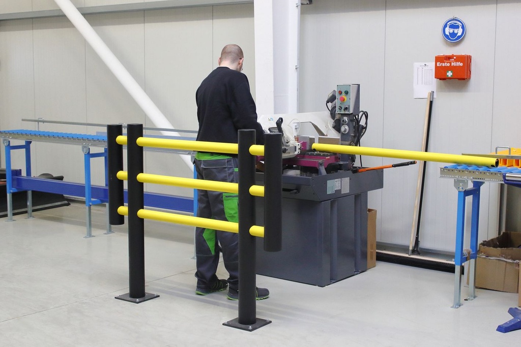 Machinebescherming in flexibele kunststof "Foxtrot"