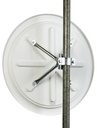 Inox verkeersspiegel anti-vries