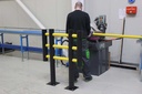 Machinebeschermingshek in flexibele kunststof "Foxtrot"