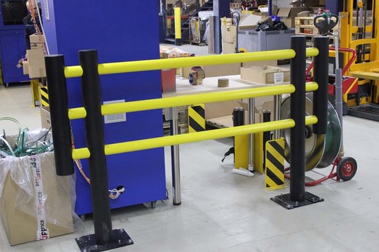 Machinebeschermingshek in flexibele kunststof "Foxtrot"