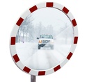 Inox verkeersspiegel anti-vries