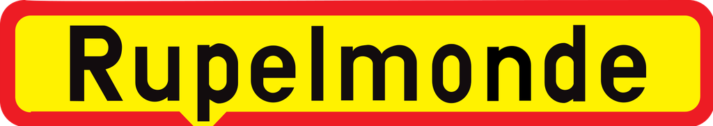 Verkeersbord F43. Gemeentegrens