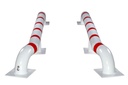 Modulaire wielgeleiders (set van 2) in staal