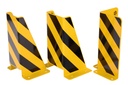 Rekbescherming in staal "CrashStop"