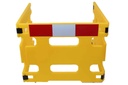 Barrière de chantier pliable