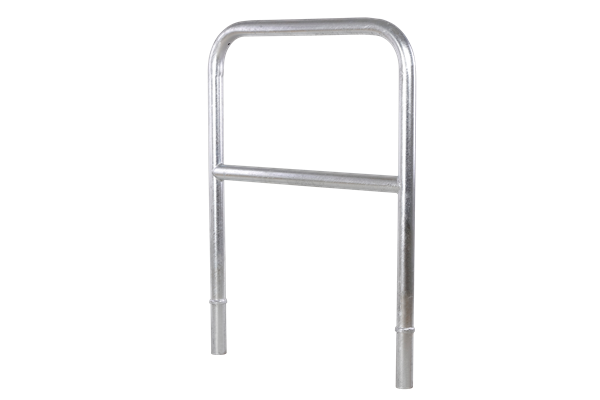 Garde corps de rampe amovible en acier