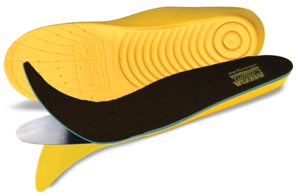 Semelles anti-fatigue résistantes aux perforations