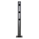 Modulair veiligheidshek met 3 rails in flexibele PE "Delta"