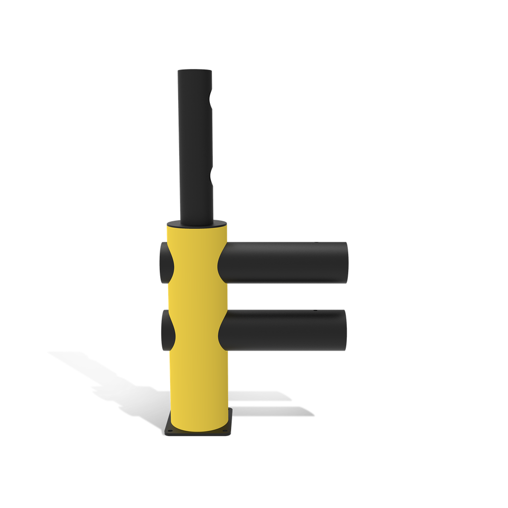 Modulaire verkeersbarrière in flexibele kunsstof "Lima"
