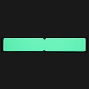 Antislip paneel in aluminium "Glow-in-the-dark"