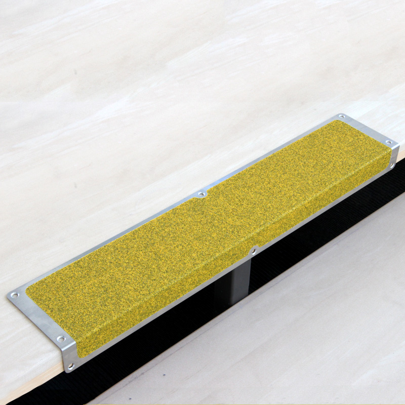 Antislip trappaneel in aluminium "Publieke zones"