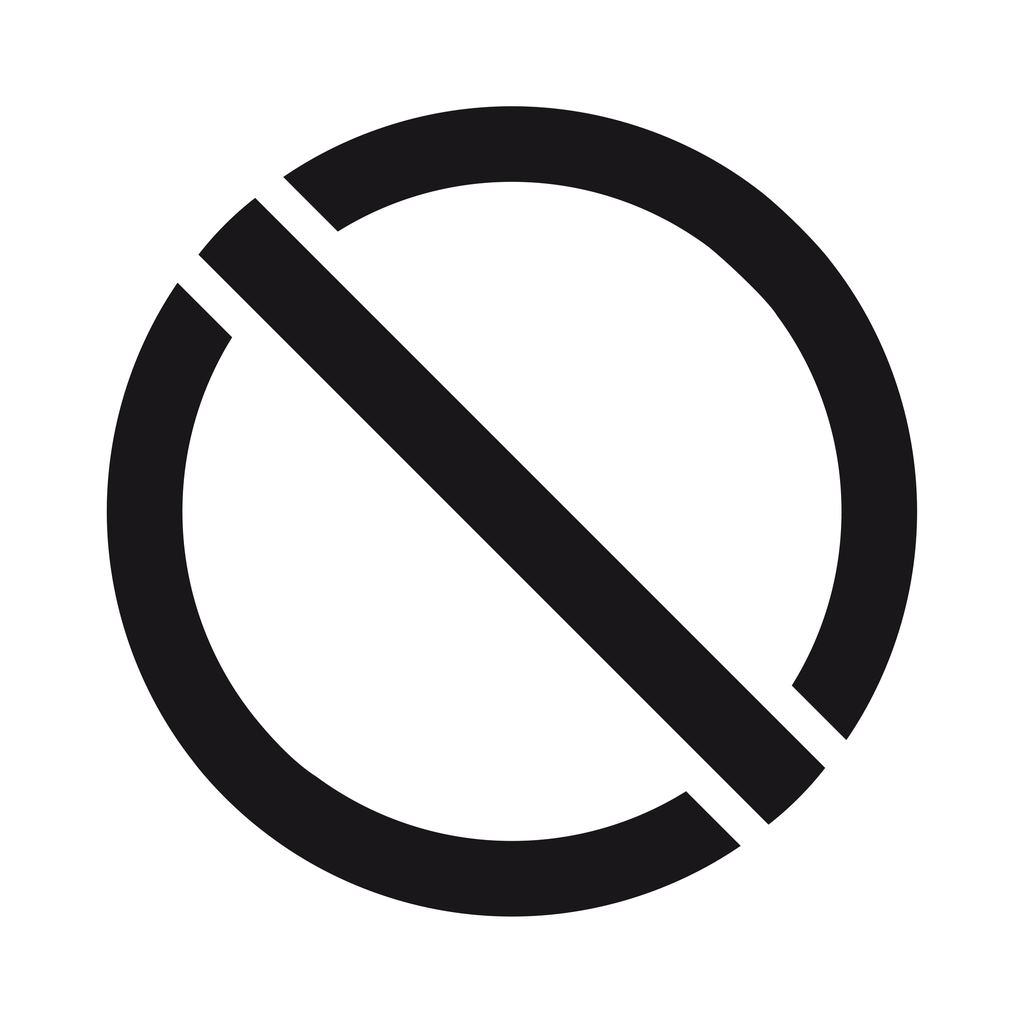 Pochoir interdiction de stationner