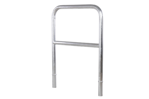 Garde corps de rampe amovible en acier