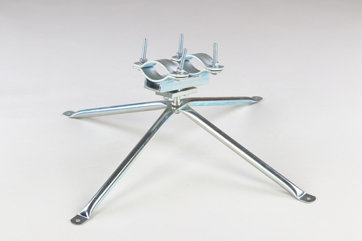 Support de montage à 4 points avec rotule réglable pour fixation de miroir