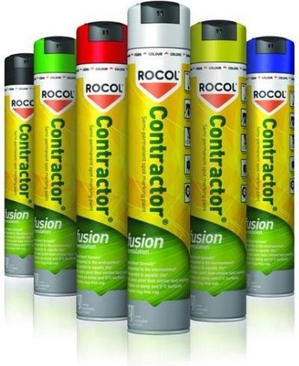 CONTRACTOR Fusion peinture de marquage temporaire