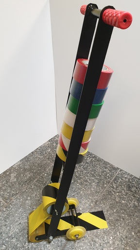 Applicator voor PVC vloertape