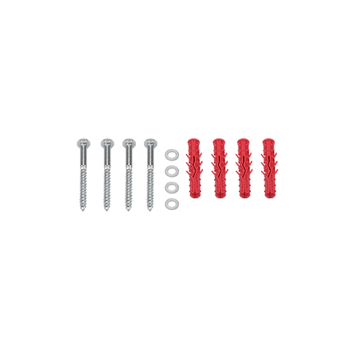 Matériel de fixation pour des protections anti-shocs (Set de 4)