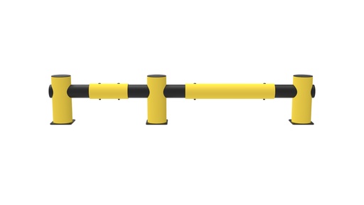 Modulaire verkeersbarrière in flexibele kunststof "Charlie"