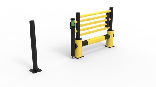 Portillon de sécurité en plastique flexible "Oscar" 