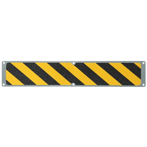 Antislip paneel in aluminium "Gevaar"