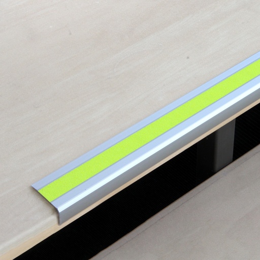 Antislip aluminium trapneus "Signaalkleur"