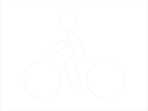 Pochoir cycliste