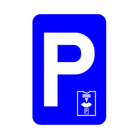 Verkeersbord E9a. Parkeerschijf