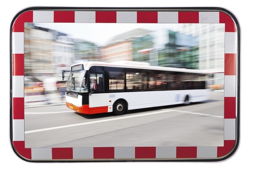 Miroir routier universel avec réflecteurs